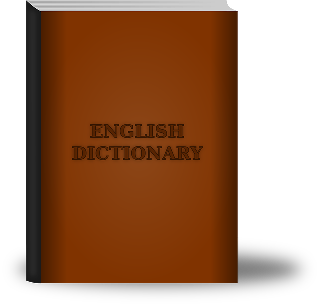 dictionary, book, english