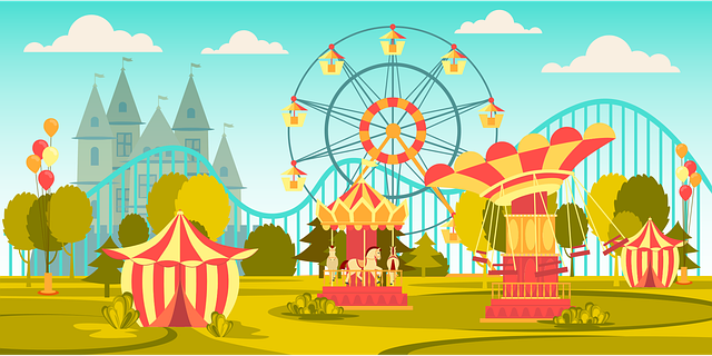 amusement park, fun fair, theme park