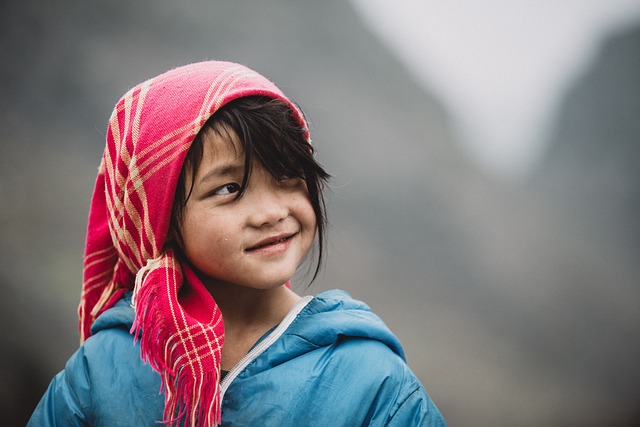 girl, smile, portrait