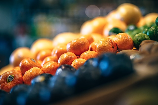 tangerines, fruit, orange