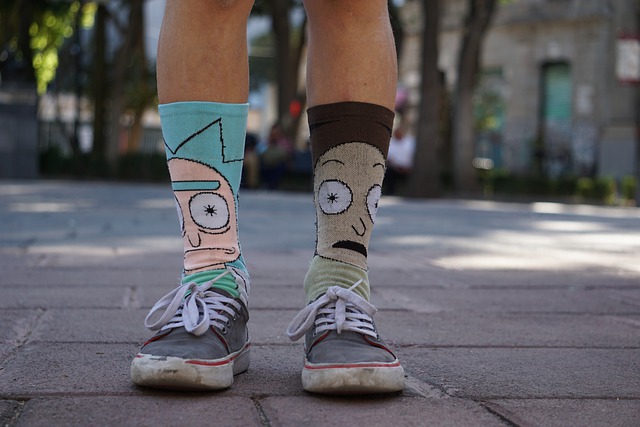 socks, rick and morty, skatersocks