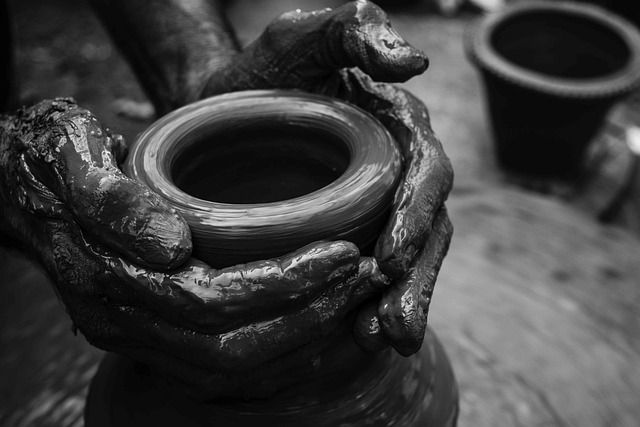 pottery, clay, art