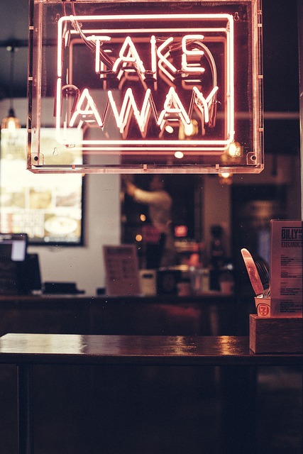 restaurant, table, food